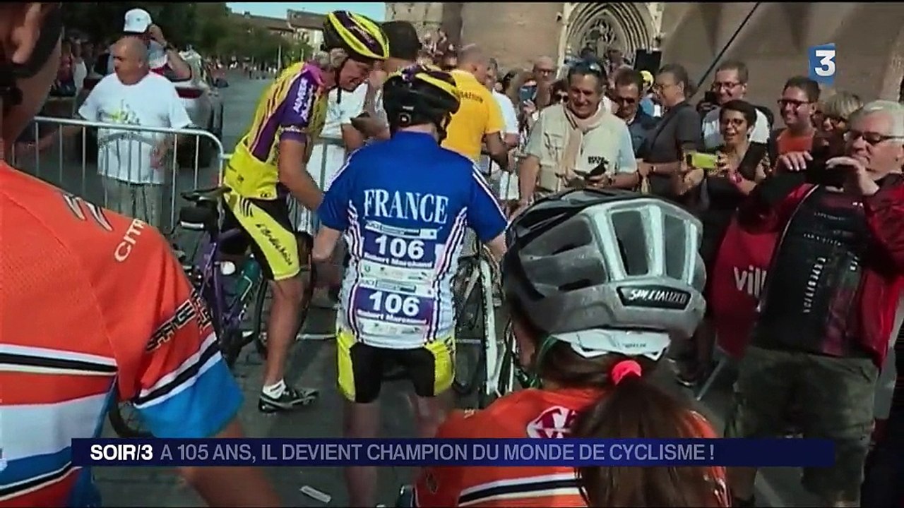 Cyclisme : Robert Marchand, champion du monde à 105 ans