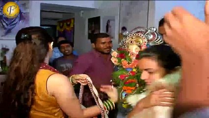 Debolina ने विसर्जित किये गणपति | Ganesh Festival 2017 |