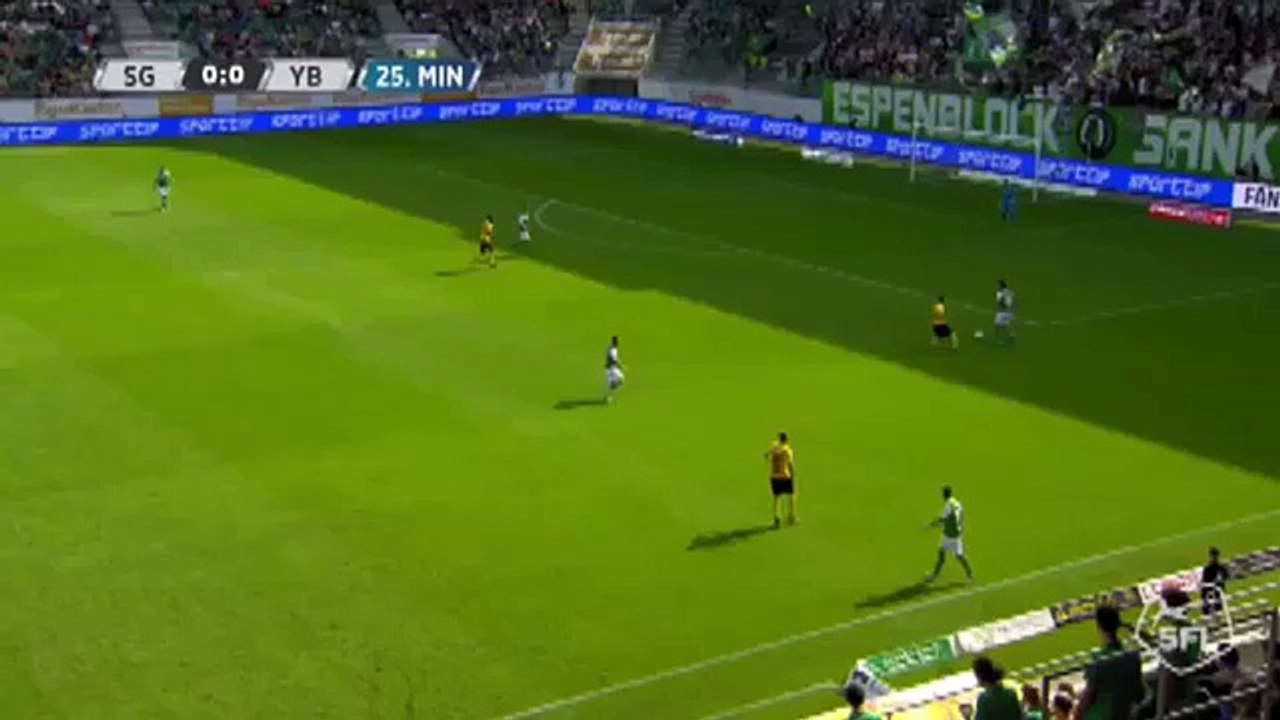 St.Gallen 0:1 Young Boys (Swiss Super League 27 August)