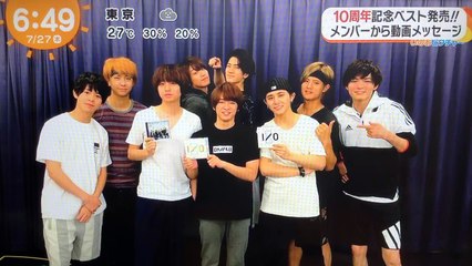 Hey! Say! JUMP 10周年ベストアルバム発売！
