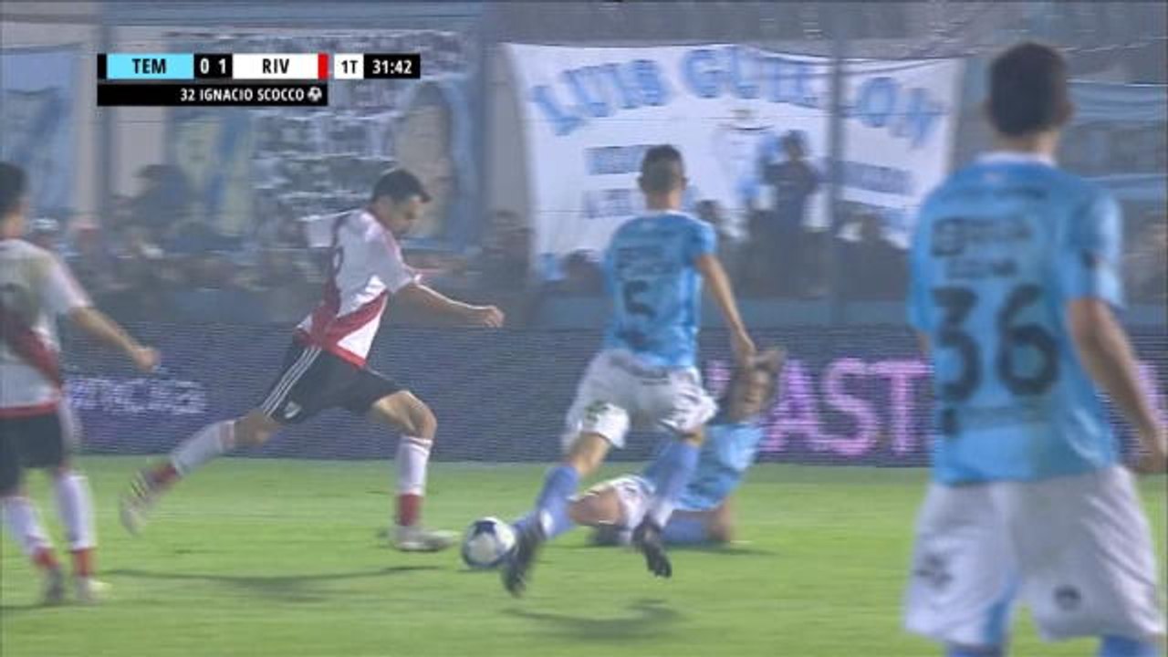 Scocco strikes hands River Plate victory