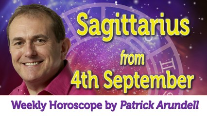 Sagittarius Weekly Horoscope from 4th September - 11th September 2017