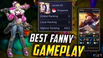 Best Fanny In The World #1 Global Ranking Fanny Gameplay | Mobile Legends