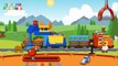 Y dibujos animados sobre los coches de Lego trenes dibujos animados alegres canciones de cuna de tren 1 Ser