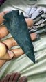BLACK OBSIDIAN 4 INCH ARROWHEADS