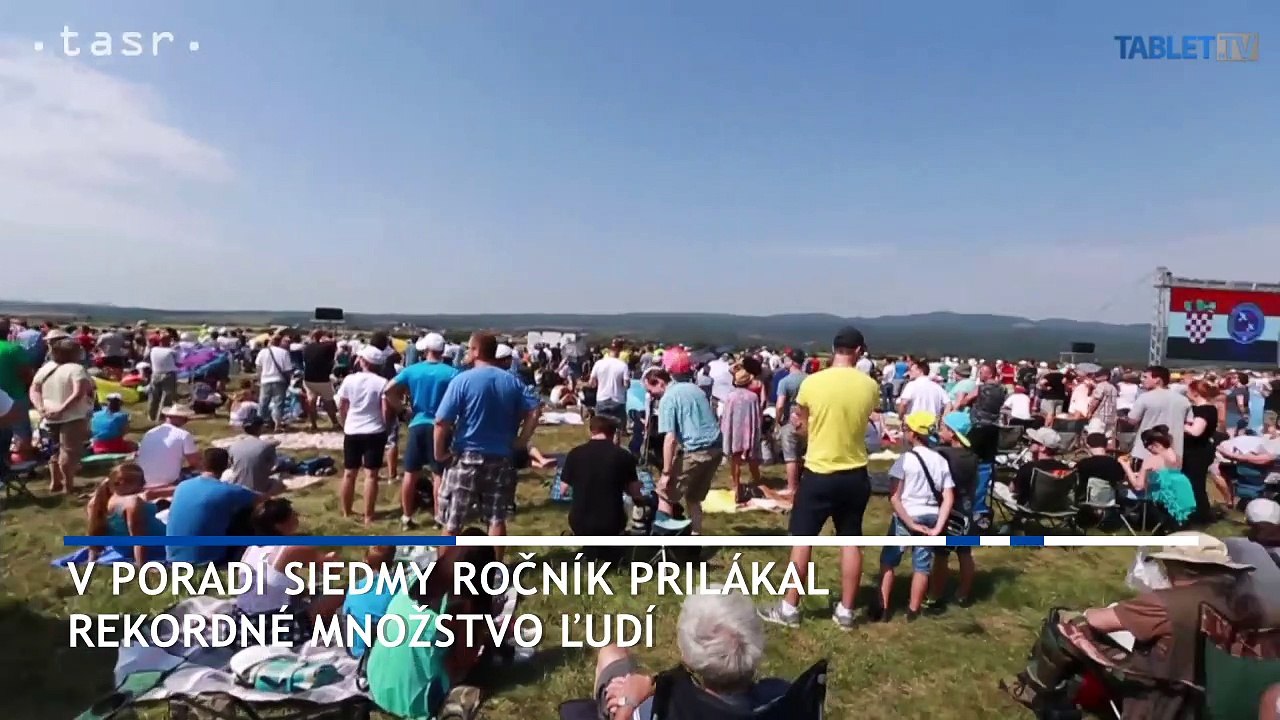 SLIAČ: Medzinárodné letecké dni prilákali rekordný počet návštevníkov