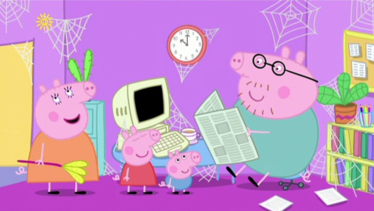 Peppa Pig S04e22 Spider Web