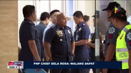 PNP Chief Dela Rosa: Walng dapat ikatakot si Iloilo City Mayor Mabilog