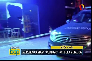 Jesús María: asaltan empresa inmobiliaria con nueva modalidad de “Bola Metálica”