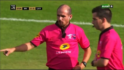 Brive v La Rochelle 12' raison de refuser cet essai