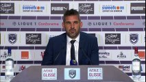 Conférence de presse de Jocelyn Gourvennec après Bordeaux - Troyes