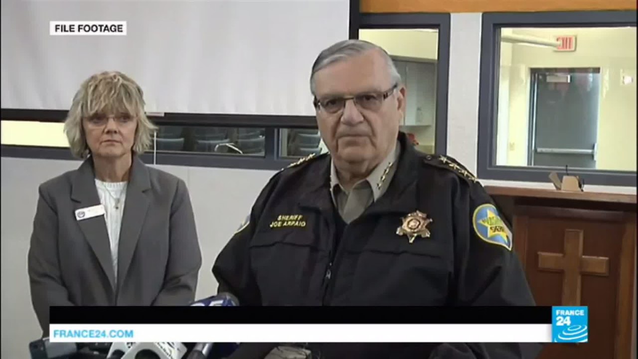 US - Trump pardons former Arizona sheriff Joe Arpaio, convicted in racial profiling case