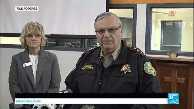 US - Trump pardons former Arizona sheriff Joe Arpaio, convicted in racial profiling case