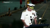 EE.UU. recupera cuerpos de marinos muertos tras colisión en Singapur