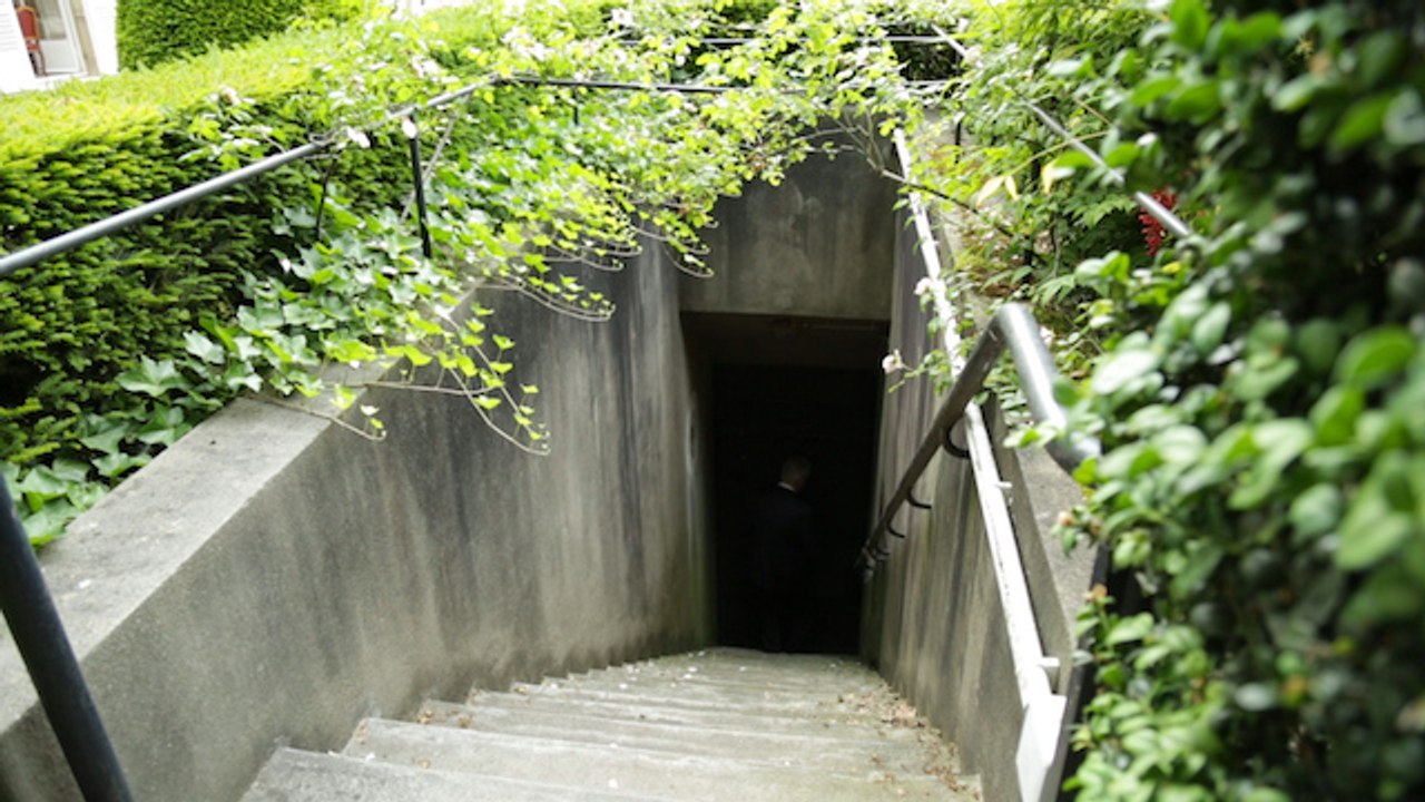 [Connaître le Sénat] Un abri anti-bombardements, vestige de la Seconde Guerre Mondiale, sous le Palais du Luxembourg