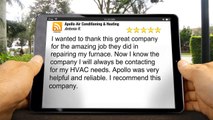 Dallas HVAC Companies – Apollo Air Conditioning & Heating Marvelous 5 Star Review