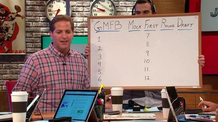 GMFB's first round mock draft with Adam Rank
