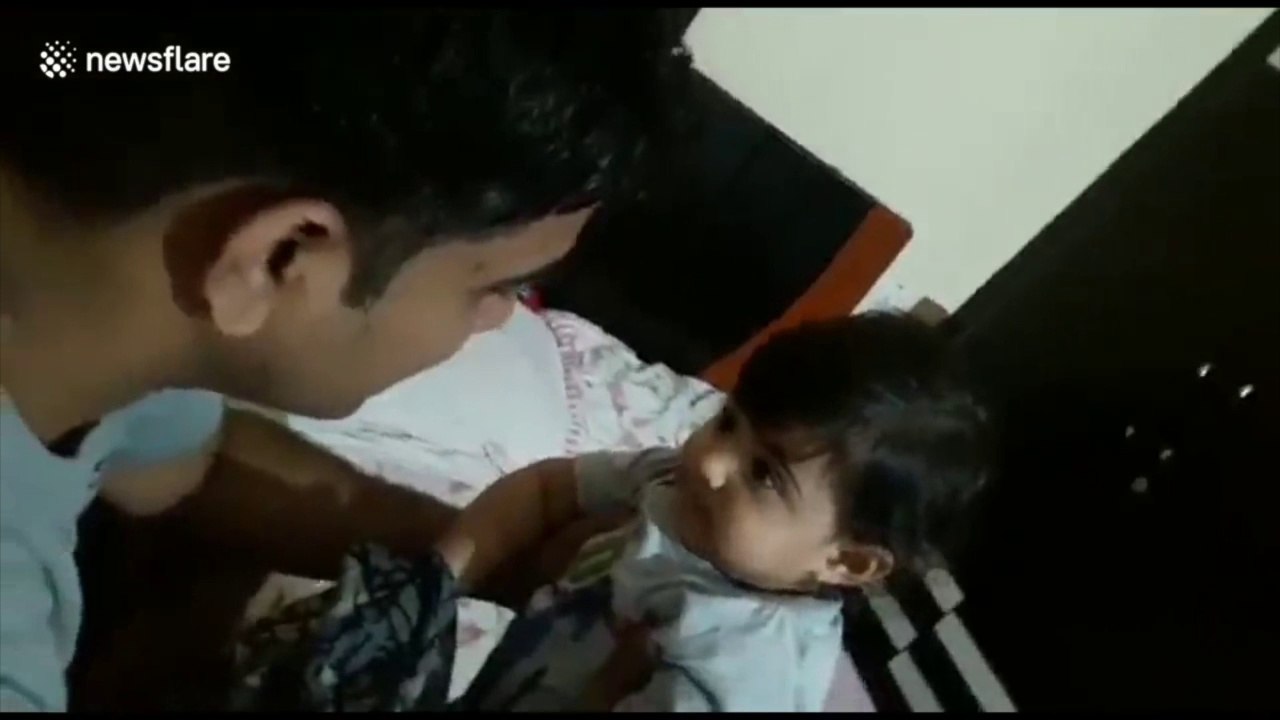 Il rase sa barbe et sa petite fille tombe en pleurs LOL