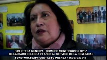 Biblioteca de la comuna de Lautaro celebra sus 79 años al servicio de la comunidad