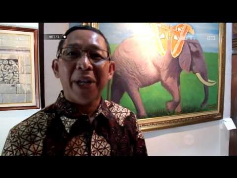 Delapan pelukis pamerkan hasil karya khas naturalis di Borobudur - NET12