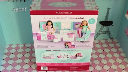 American Girl Doll Haul Salon Spa Sets