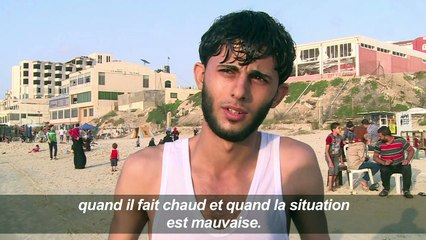 A Gaza sous blocus, la pollution tue à la sortie du bain de mer