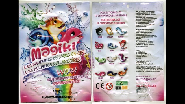 Magiki les dauphins de l'arc en ciel
