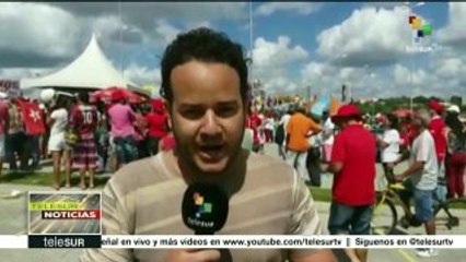 Participa expdte. Lula en acto público en Paraíba