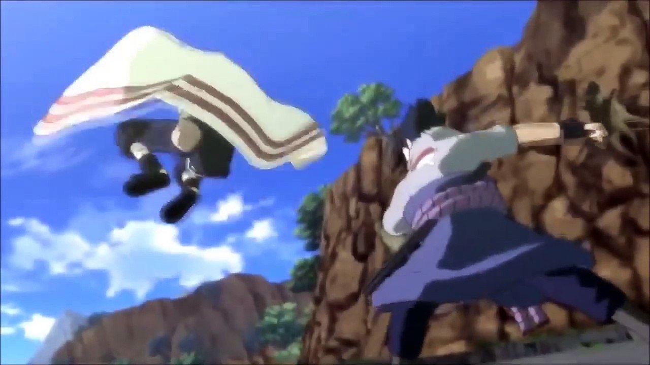 【ナルト名場面】サスケVSカカシ