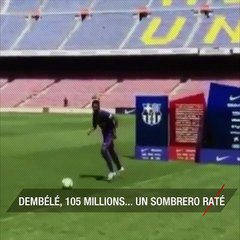 Oups, Ousmane Dembélé rate sa présentation Camp Nou