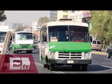 Mancera anuncia que saldrán de circulación los microbuses/ Vianey Esquinca
