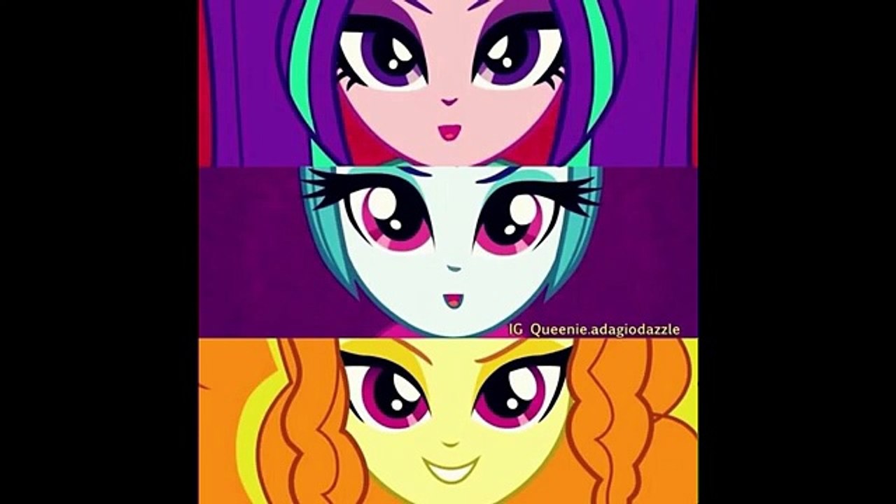 Nuestra deletrear bajo pony dazzlings hija canto de sirena