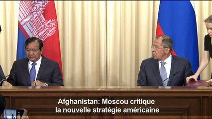 Afghanistan: Moscou critique la nouvelle stratégie américaine