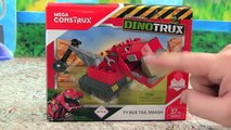 NEW Dinotrux Mega Bloks Toys with Mega Construx Ty Rux D-Structs Revvit Building Dinosaur