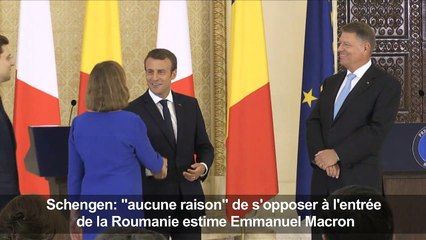 Schengen: "aucune raison" de s'opposer à l'entrée de la Roumanie