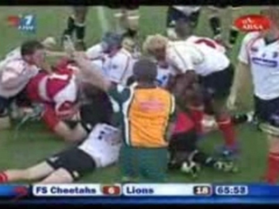 Lions vs Cheetahs Currie Cup 2007 Final