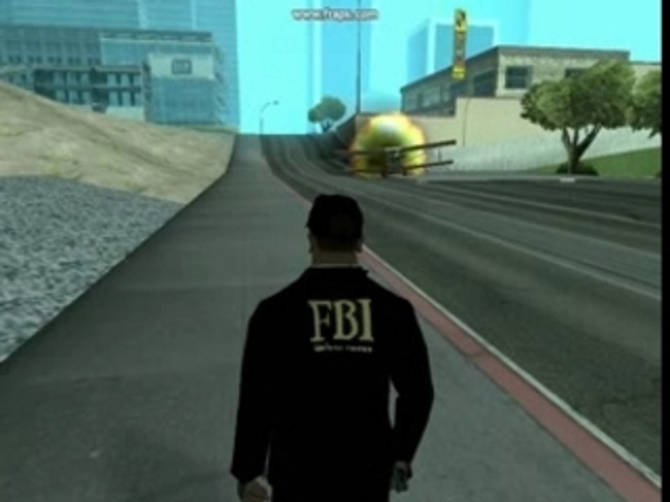 Crash d un avion fantome dans San andreas