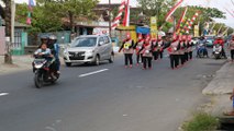 Gerak Jalan Kreasi Desa Kedungwaru Tulungagung Dalam Rangka Dirgahayu RI Ke 72 Tahun 2017