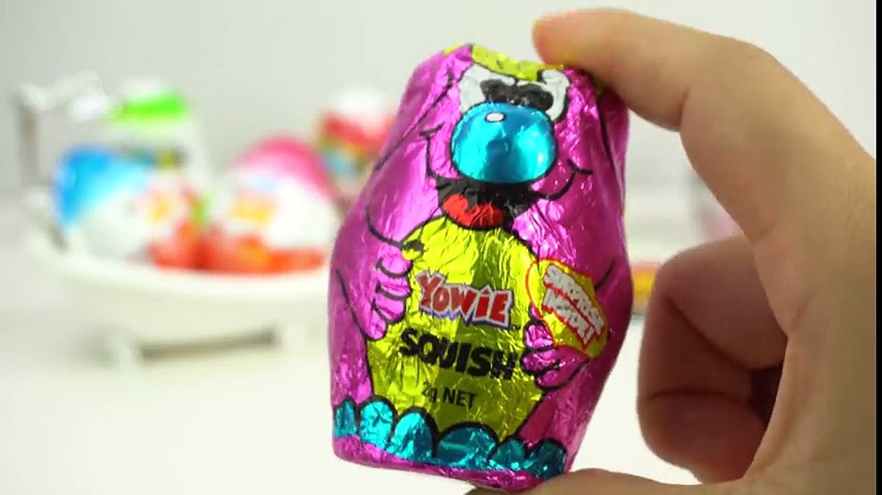 9 Surprise Eggs Kinder joy Surprise eggs