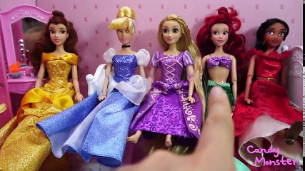 Disney Princess Doll Belle Cinderella Rapunzel Mermaid Elena Wedding Dresses with Surprise Egg