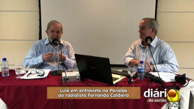 Lula fala sobre radicalismo na politica e defende fim do racionamento em Campina Grande