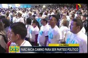 Las FARC inician camino para convertirse en partido político