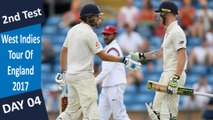 England vs West Indies | 2nd Test | Day 4 | 28 Aug 2017 | Six Fifty From England 2nd Inn | Highlights