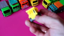 Niños para tractores coches de juguete KAMAZ revisan los juguetes para niños pistolas neumáticas