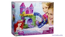 Bain Château gelé petit sirène pâte à modeler Princesse examen eau elsa ariel disney mattel