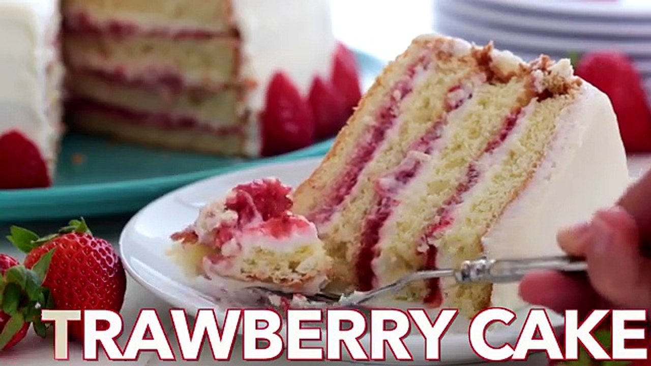 Dessert Strawberry Pretzel Salad Recipe Natashas Kitchen Видео