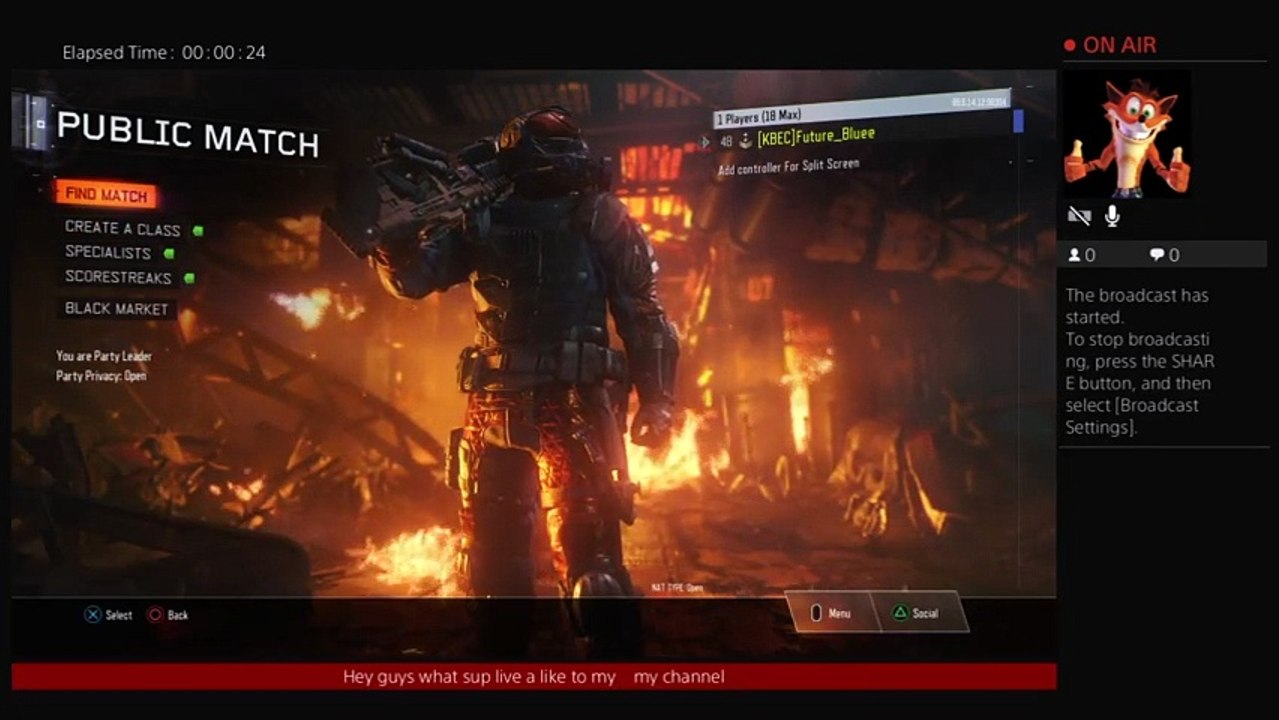 Future_Bluee's Live PS4 Broadcast