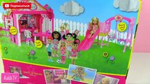 Bebé mala y masha oso de familiaridad con Jennifer mamá juegos muñeca Barbie con juguetes de dibujos animados