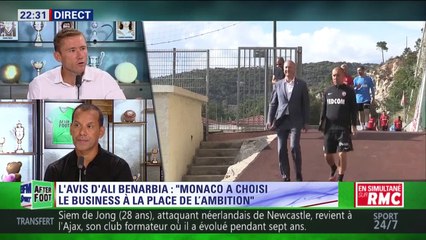 Ali Benarbia :"Monaco a choisi le business à la place de l’ambition"
