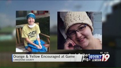 Students Drop School Colors to Honor Young Women Battling Cancer